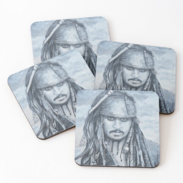 Item preview, Johnny Depp as Jack Sparrow - Pirates of the Caribbean designed and sold by KevinVee.