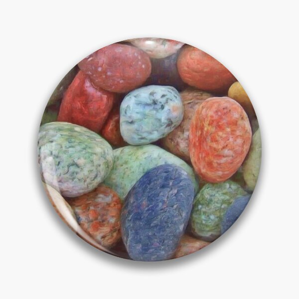 Item preview, colourful rocks designed and sold by Big-time-shop.