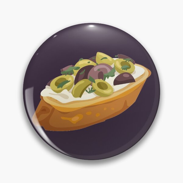 Item preview, Mixed Olives Bruschetta designed and sold by Alicia Chee.