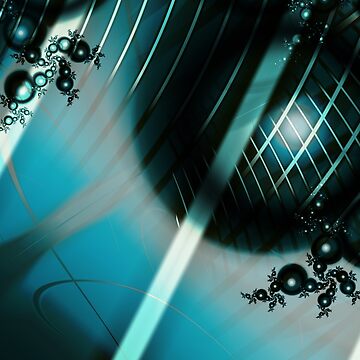 Artwork thumbnail, Blue World Art by Garret Bohl