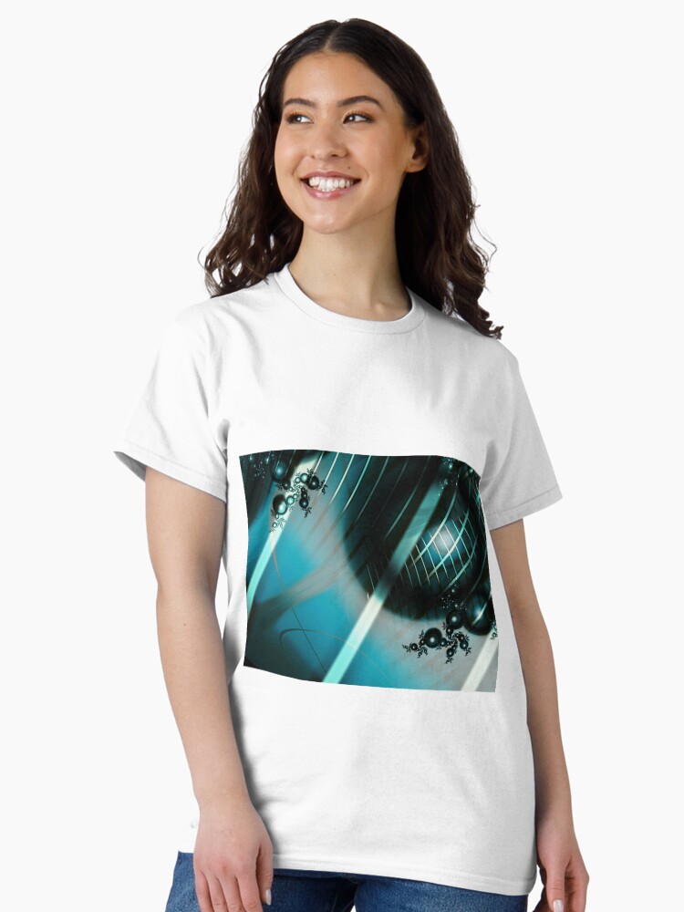 Thumbnail 1 of 7, Classic T-Shirt, Blue World Art designed and sold by garretbohl.