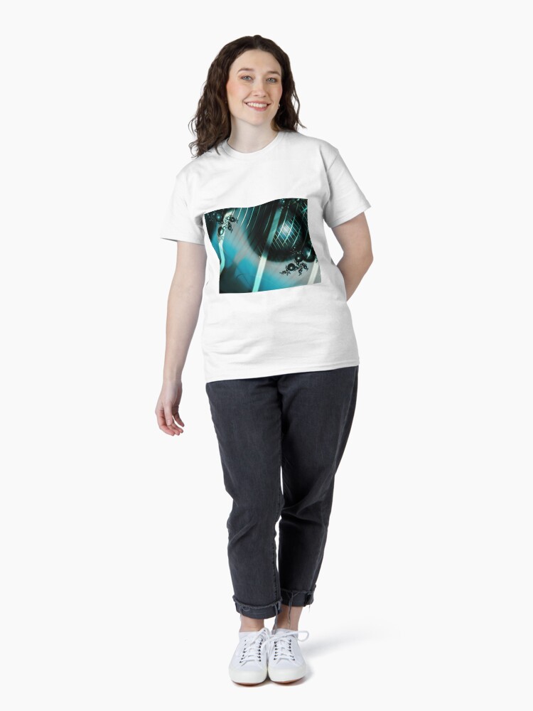 Thumbnail 4 of 7, Classic T-Shirt, Blue World Art designed and sold by garretbohl.