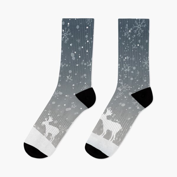Item preview, Christmas Reindeer in a Winter Snow Storm designed and sold by JulianoZn97.