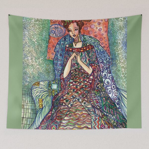 Item preview, Klimt Inspired Woman designed and sold by Nancy Rodriguez.