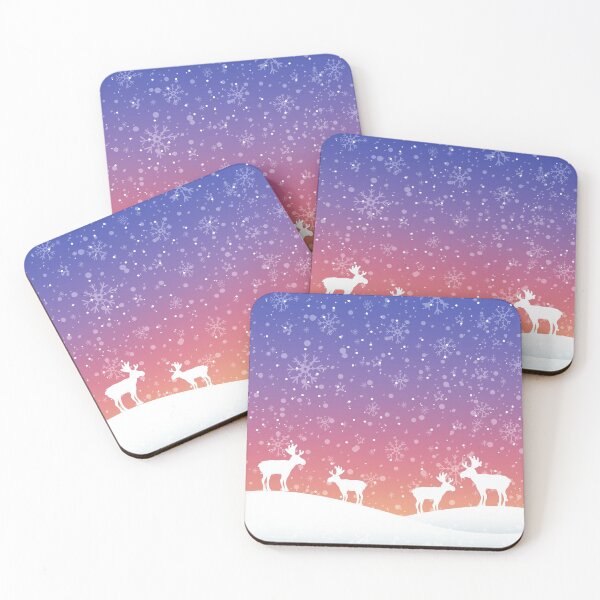 Item preview, Christmas Reindeer in a Winter Snow Storm designed and sold by JulianoZn97.