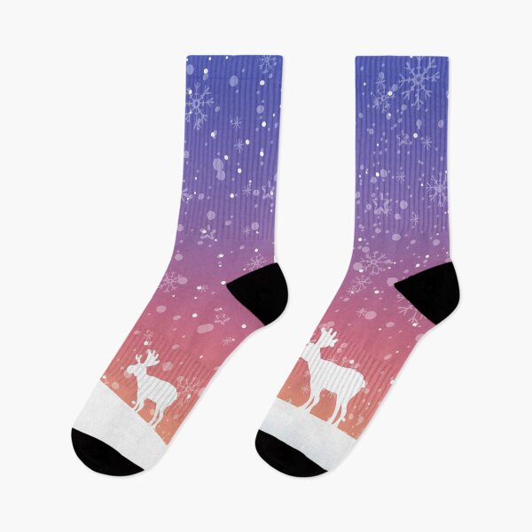 Item preview, Christmas Reindeer in a Winter Snow Storm designed and sold by JulianoZn97.