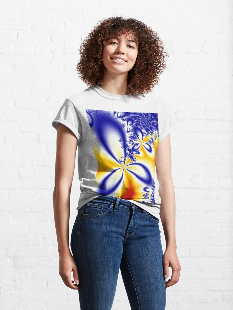 Alternate view of Summer Skies Colorful Artwork Classic T-Shirt