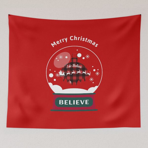 Item preview, I do Believe Snow Globe designed and sold by Luvjesus2.