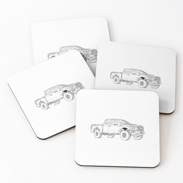 Item preview, F150 Raptor Wireframe designed and sold by Auto-Prints.