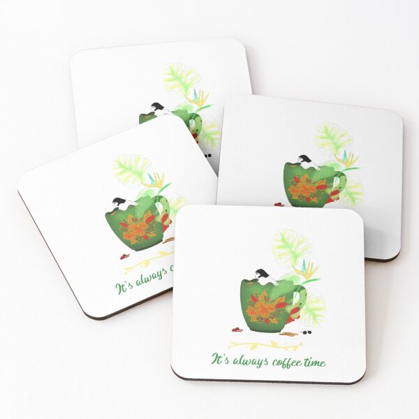 Item preview, Coffee Lover- It's Always Coffee Time designed and sold by joabaj.