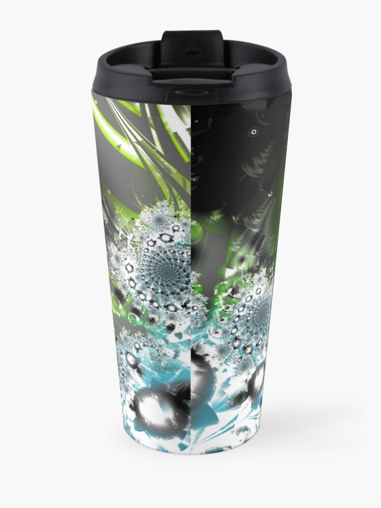 Alternate view of Vector Forest Art Travel Mug