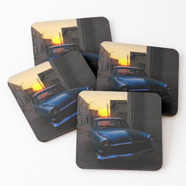 Item preview, "Blue Vintage Car" designed and sold by remote-travel.