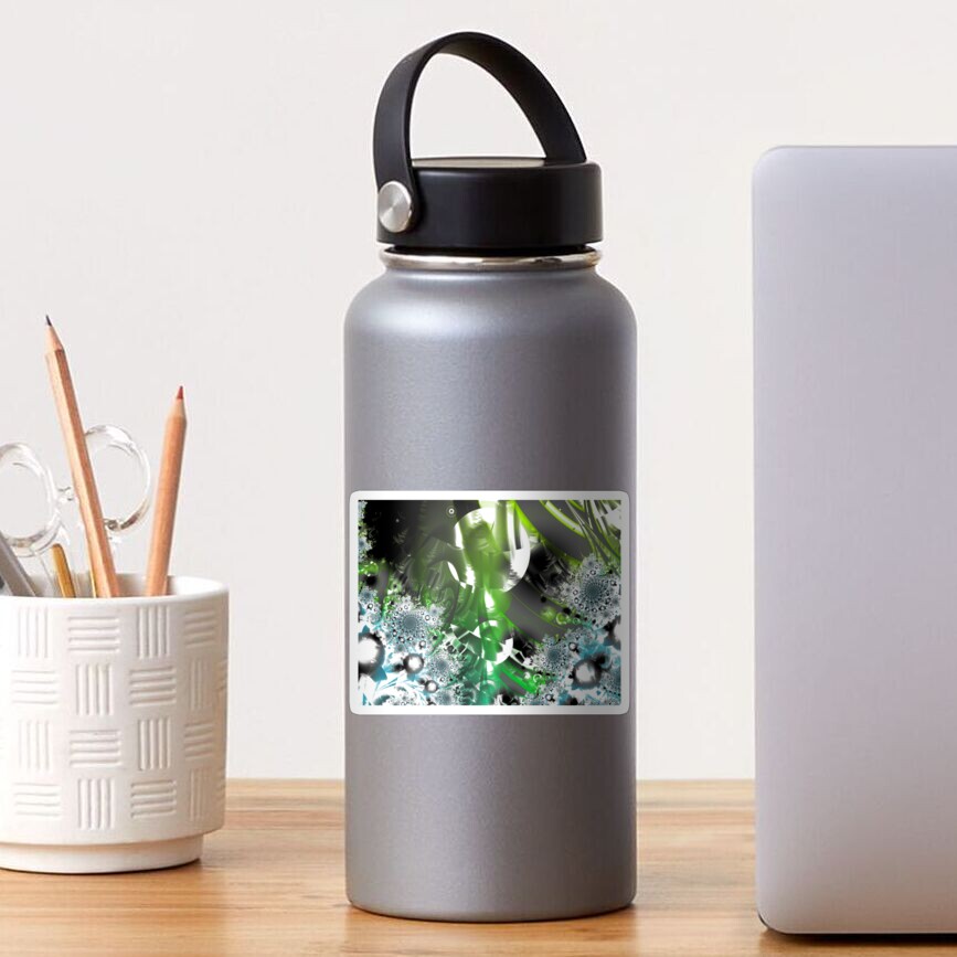 Vector Forest Art Sticker