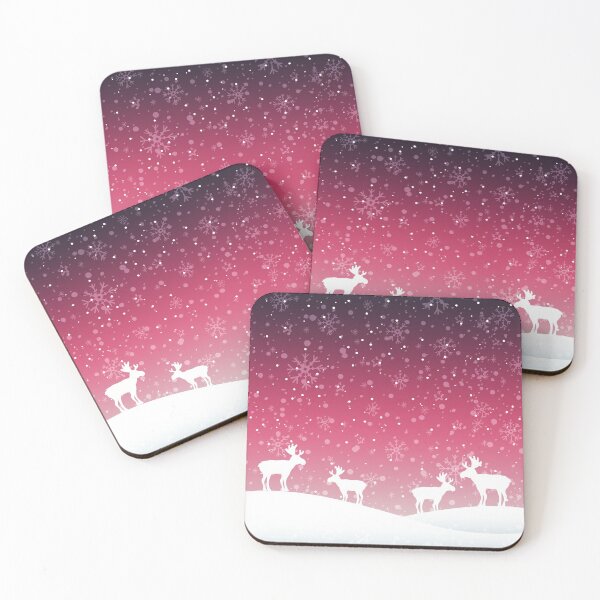 Item preview, Christmas Reindeer in a Winter Snow Storm designed and sold by JulianoZn97.