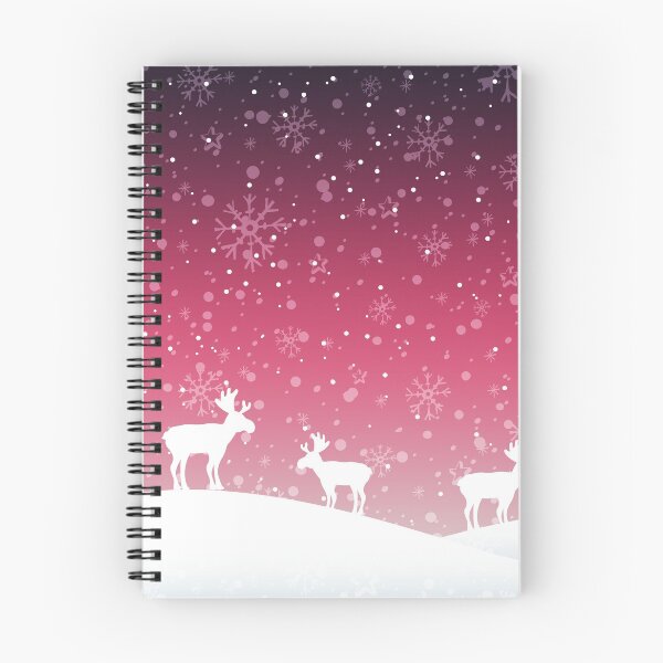 Item preview, Christmas Reindeer in a Winter Snow Storm designed and sold by JulianoZn97.