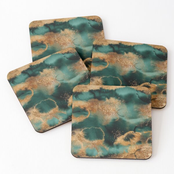 Item preview, Emerald Green Faux Marbled Texture designed and sold by MysticMarble.
