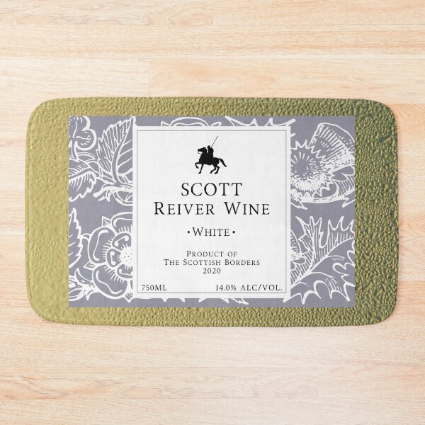 Item preview, SCOTT Red Wine Label | Border Reivers designed and sold by yourscotborders.