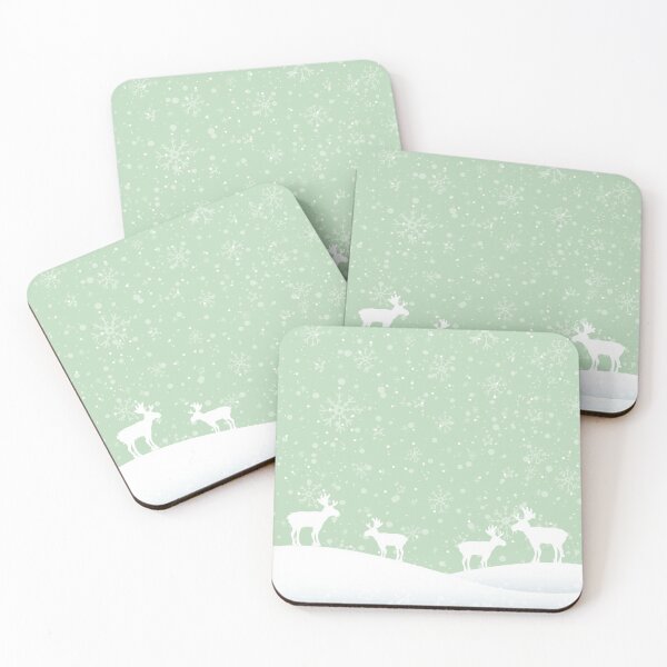 Item preview, Christmas Reindeer in a Winter Snow Storm designed and sold by JulianoZn97.