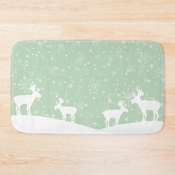 Item preview, Christmas Reindeer in a Winter Snow Storm designed and sold by JulianoZn97.