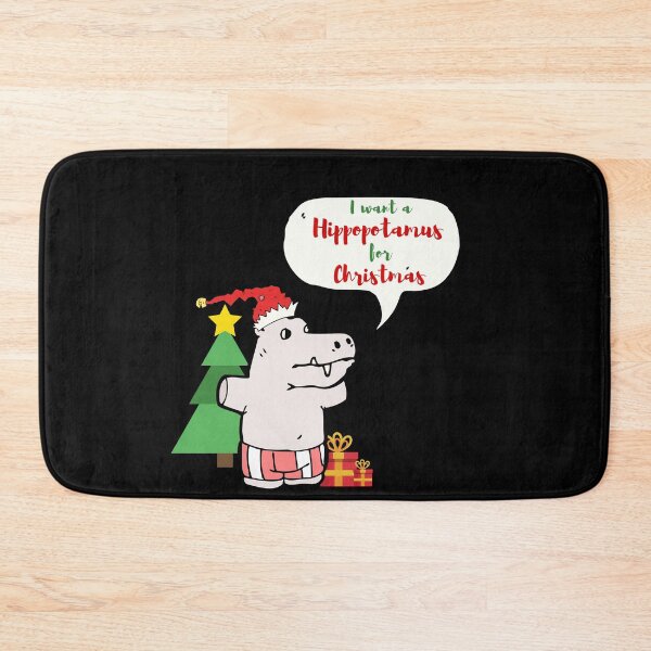 Item preview, I Want A Hippopotamus For Christmas designed and sold by AutumnVibeShop.