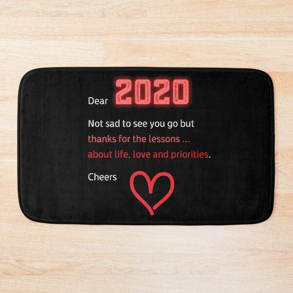 Item preview, 2020. Not sad to see you go but thanks for the lessons - life, love, priorities. designed and sold by JellyBeenzz.