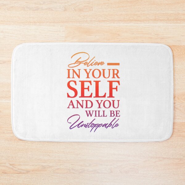 Item preview, Believe in yourself and you will be unstoppable beautiful text design for you. designed and sold by Shubham2202.