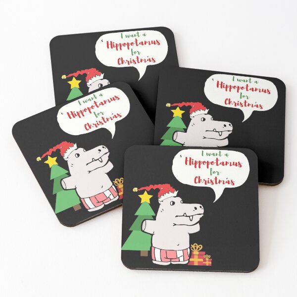 Item preview, I Want A Hippopotamus For Christmas designed and sold by AutumnVibeShop.
