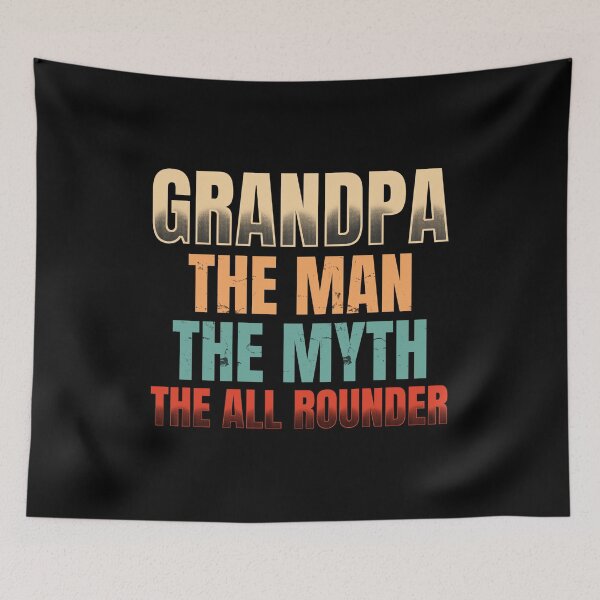 Item preview, Grandpa The Man The Myth The All Rounder designed and sold by mdnrsakib.