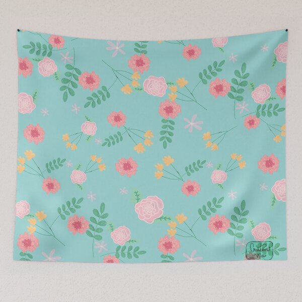 Item preview, Vintage flowers designed and sold by CreativosMae.
