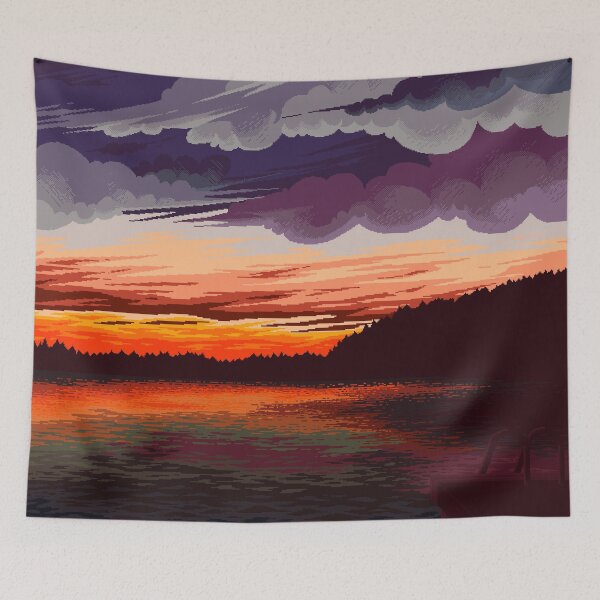 Item preview, Sunset lake designed and sold by Erienstrf.