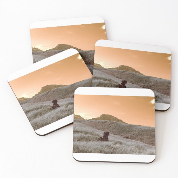Item preview, "Kyrgyzstan Highlands Orange Sky" designed and sold by remote-travel.