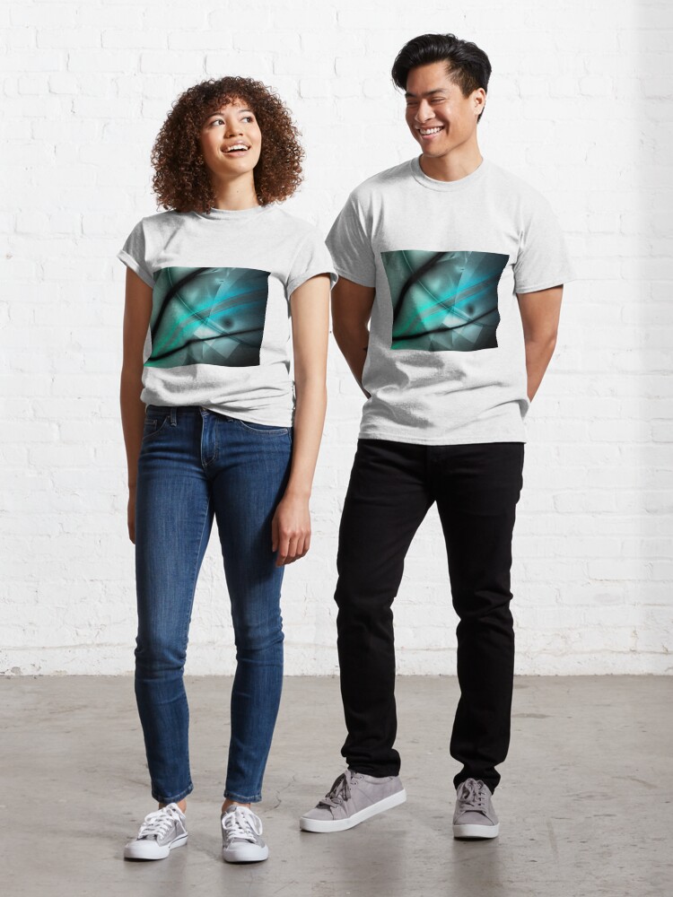 Thumbnail 1 of 7, Classic T-Shirt, Blue Minimalist Art designed and sold by Garret Bohl.
