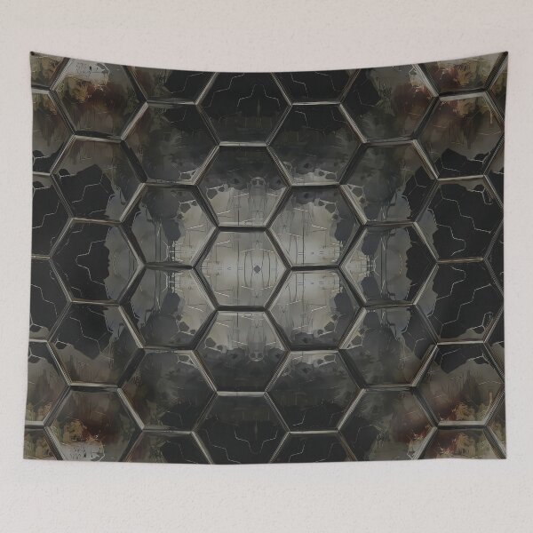 Item preview, Polygonal noir designed and sold by BubbleCrumbs.