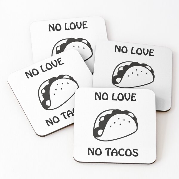Item preview, No Love No Tacos designed and sold by le-rose-deals.