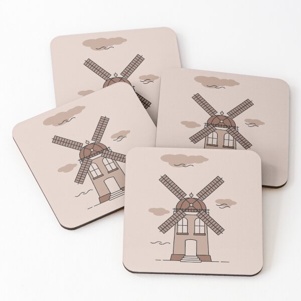 Item preview, Wind Mill Illustration Design designed and sold by Avva Creations.