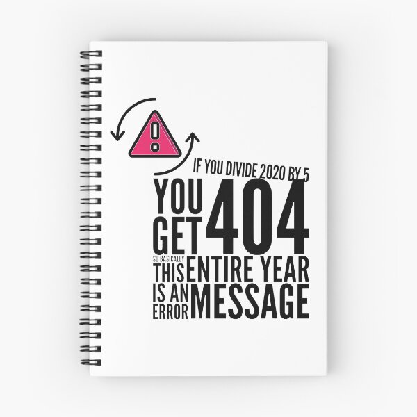 Item preview, If You Divide 2020 By 5 You Get 404 So Basically This Entire Year Is An Error Message (color black) designed and sold by Stornu2Ruedas.