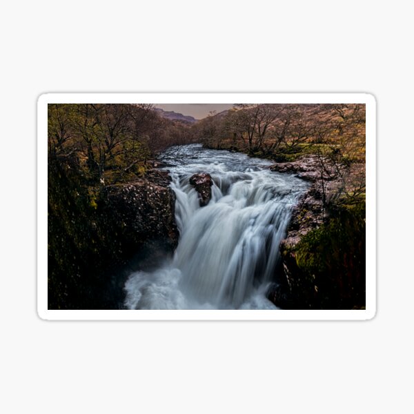 Glen Nevis Lower Fall Sticker