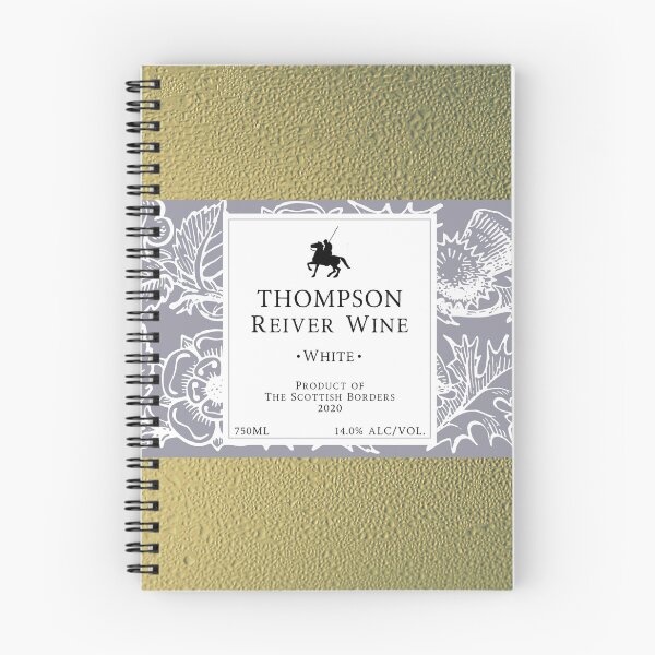 Item preview, THOMPSON Red Wine Label | Border Reivers designed and sold by yourscotborders.
