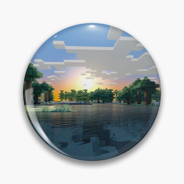 Item preview, Minecraft pretty sunset view designed and sold by juli864m.