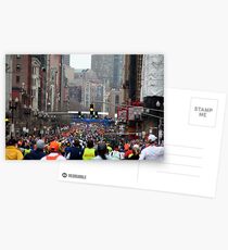 Boston Marathon Postkarten