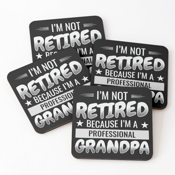 Item preview, I'm Not Retired Because I'm A Professional Grandpa designed and sold by mdnrsakib.