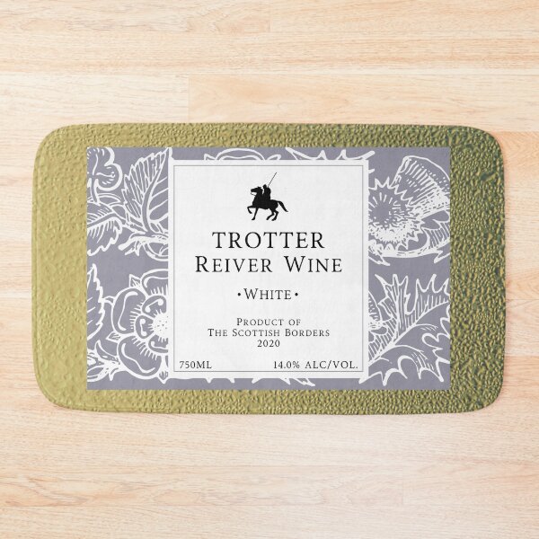 Item preview, TROTTER Red Wine Label | Border Reivers designed and sold by yourscotborders.