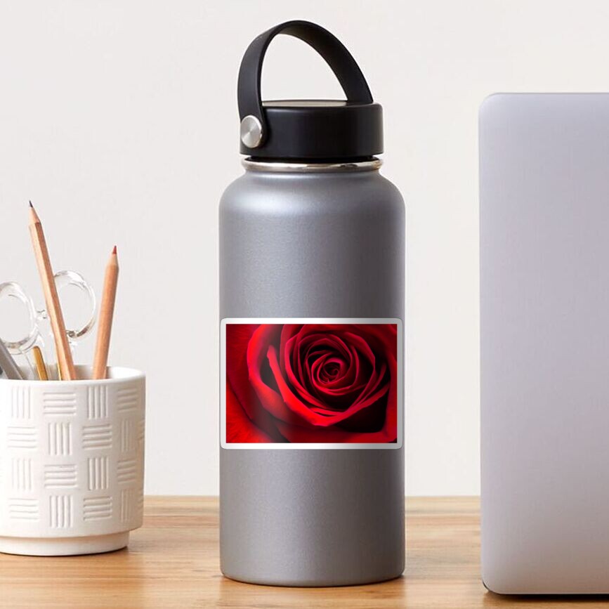 Simply A Red Rose Sticker