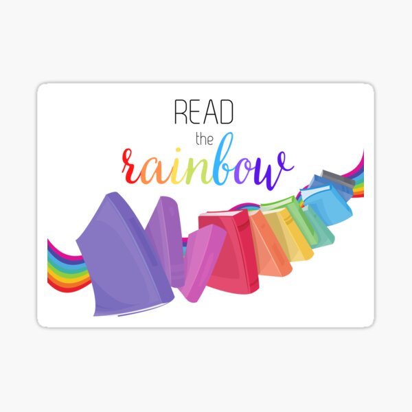 Read the Rainbow Sticker