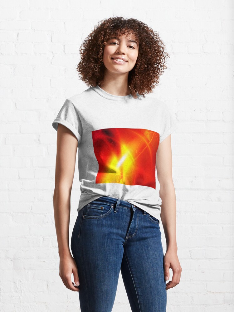 Alternate view of Fire Conceptual Art Classic T-Shirt