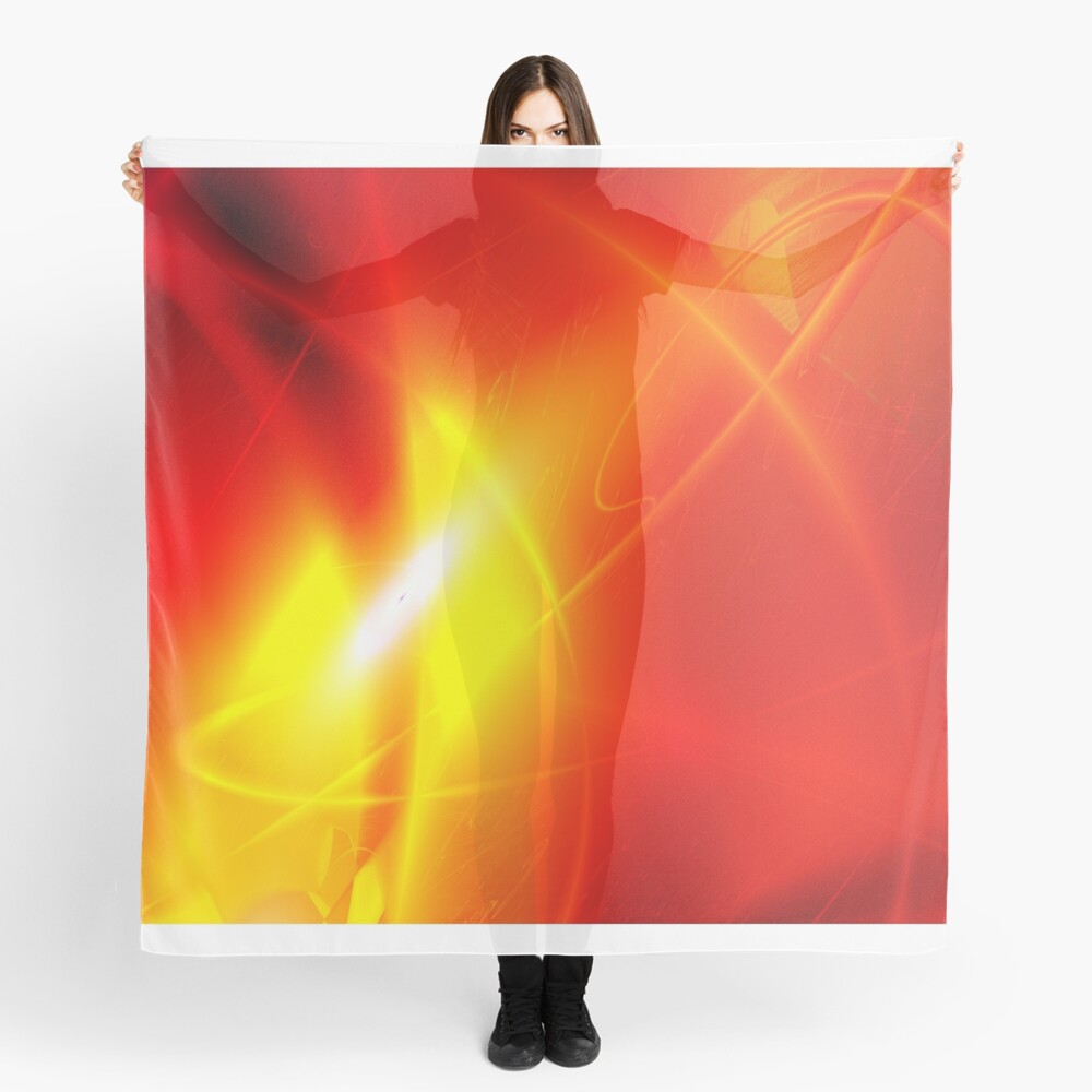 Fire Conceptual Art Scarf