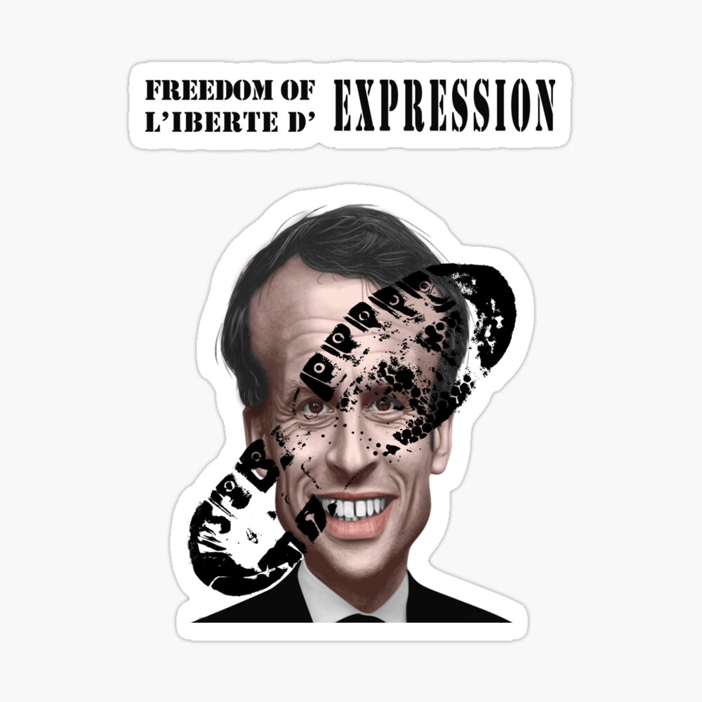 Freedom Of Expression Liberte D Expression Poster By Rafikbelmahdi Redbubble