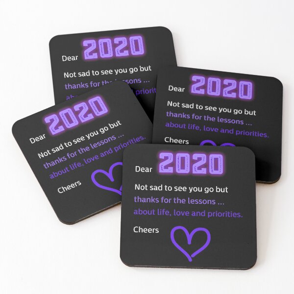 Item preview, 2020. Not sad to see you go but thanks for the lessons - life, love, priorities. designed and sold by JellyBeenzz.
