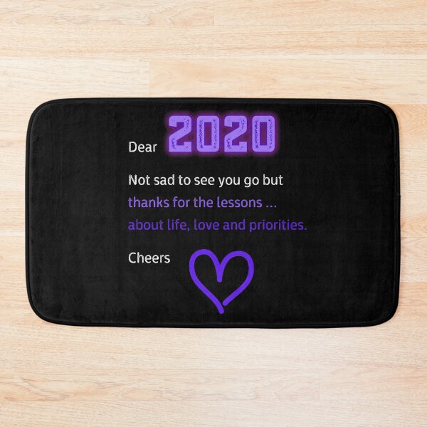 Item preview, 2020. Not sad to see you go but thanks for the lessons - life, love, priorities. designed and sold by JellyBeenzz.