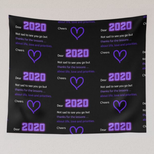 Item preview, 2020. Not sad to see you go but thanks for the lessons - life, love, priorities. designed and sold by JellyBeenzz.